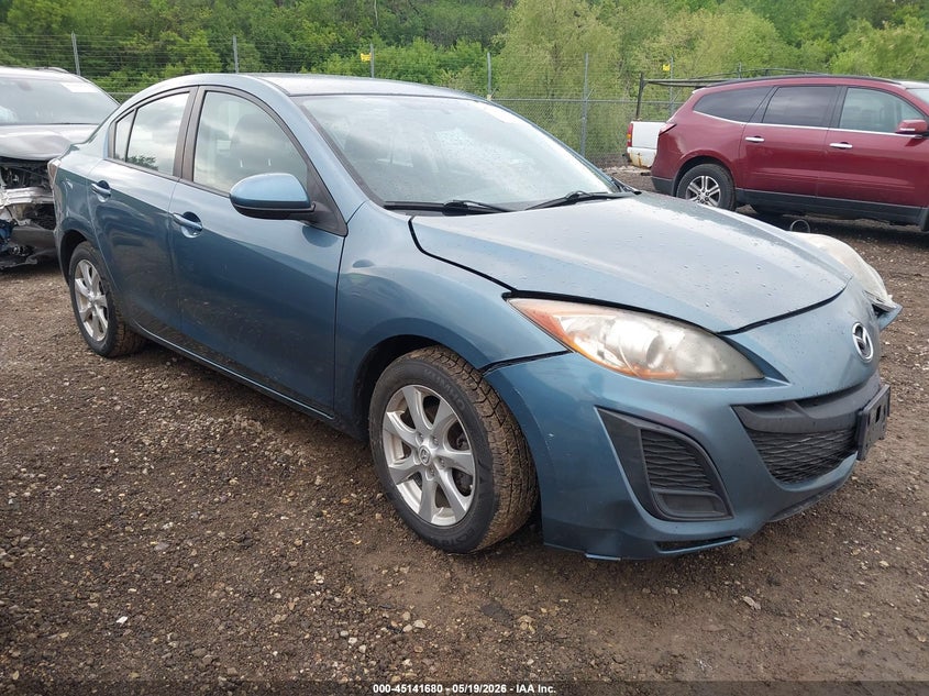 2011 Mazda 3 VIN JM1BL1VF8B1402378 IAAI salvage auction — FRONT END, Salvage (Illinois), sold $300 on 2026-07-15 (photo 1)