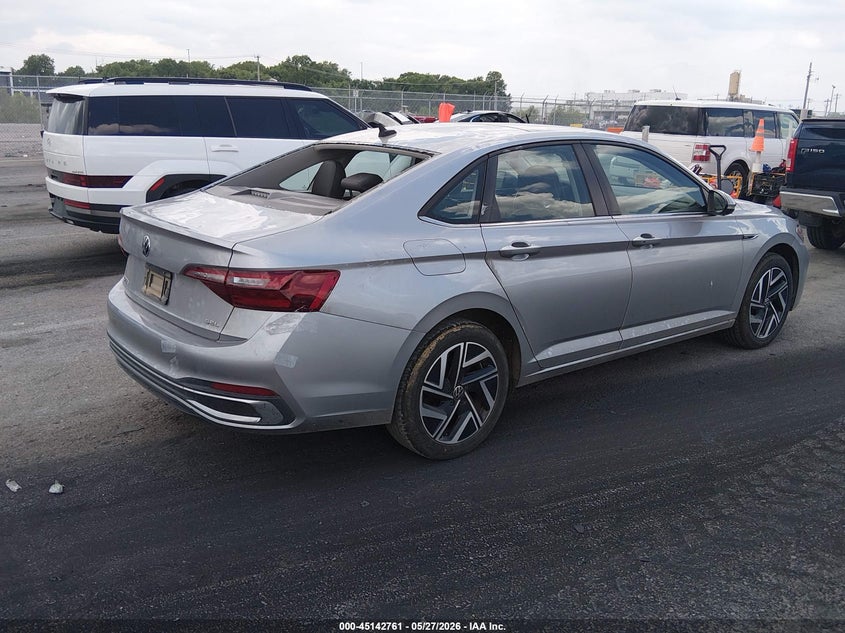 2022 Volkswagen Jetta VIN 3VWGM7BUXNM023282 IAAI salvage auction — HAIL, Salvage Title, sold $5,700 on 2026-08-15 (photo 4)