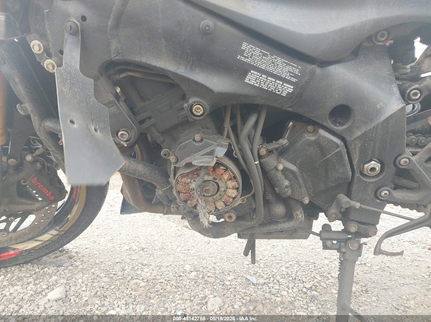 2018 Suzuki Gsx-s VIN JS1GT7CBXJ2100263 IAAI salvage auction — LEFT SIDE, Junk Bill Of Sale Mv2459 (Wisconsin), sold $1,800 on 2026-07-07 (photo 9)