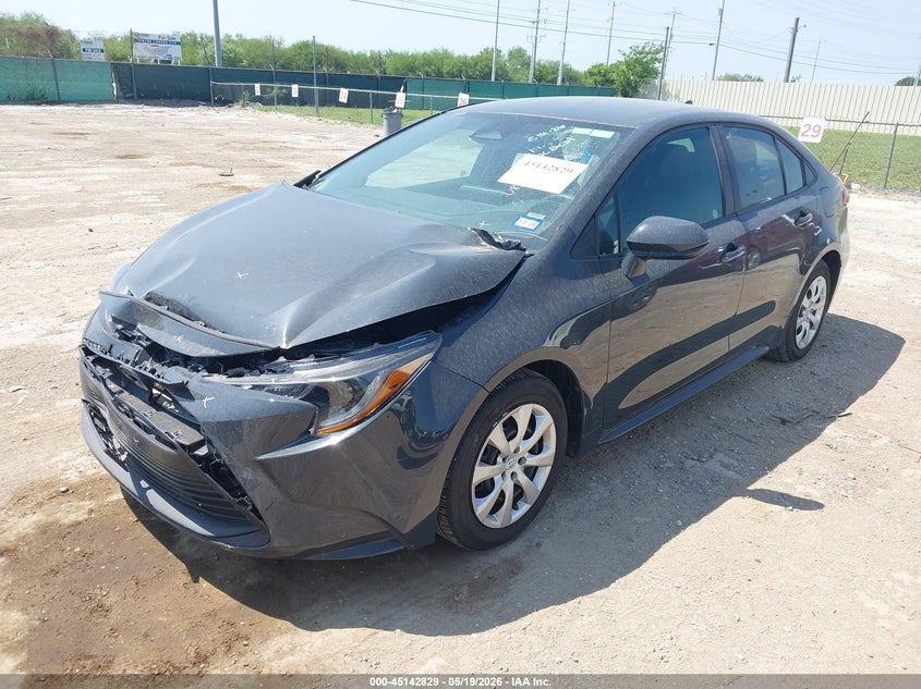 2025 Toyota Corolla VIN 5YFB4MDE3SP262629 IAAI salvage auction — FRONT END, Non-Repairable (Texas), sold $3,950 on 2026-07-06 (photo 2)