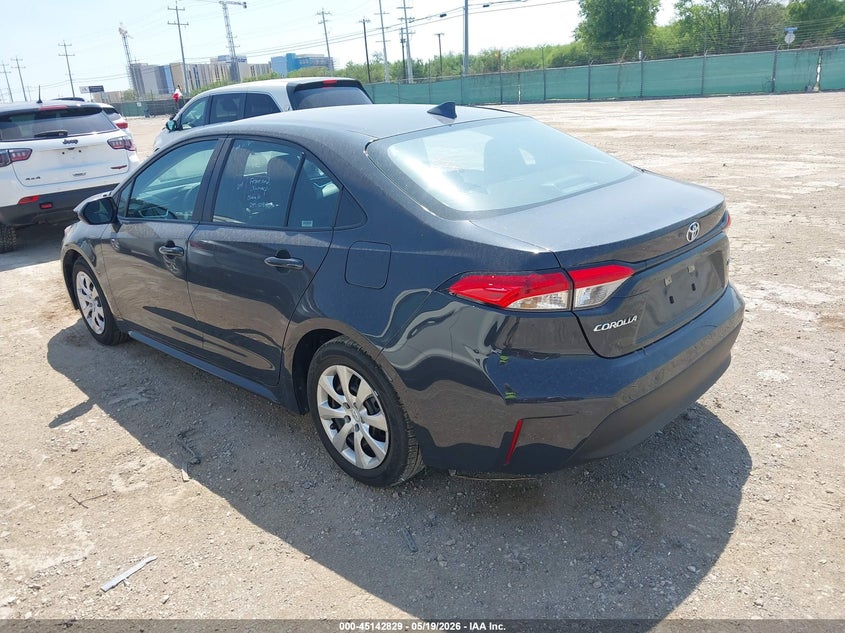 2025 Toyota Corolla VIN 5YFB4MDE3SP262629 IAAI salvage auction — FRONT END, Non-Repairable (Texas), sold $3,950 on 2026-07-06 (photo 3)
