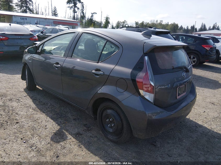 2015 Toyota Prius c VIN JTDKDTB34F1094537 IAAI salvage auction — FRONT END, Bill Of Sale (Washington), sold $350 on 2026-07-22 (photo 3)