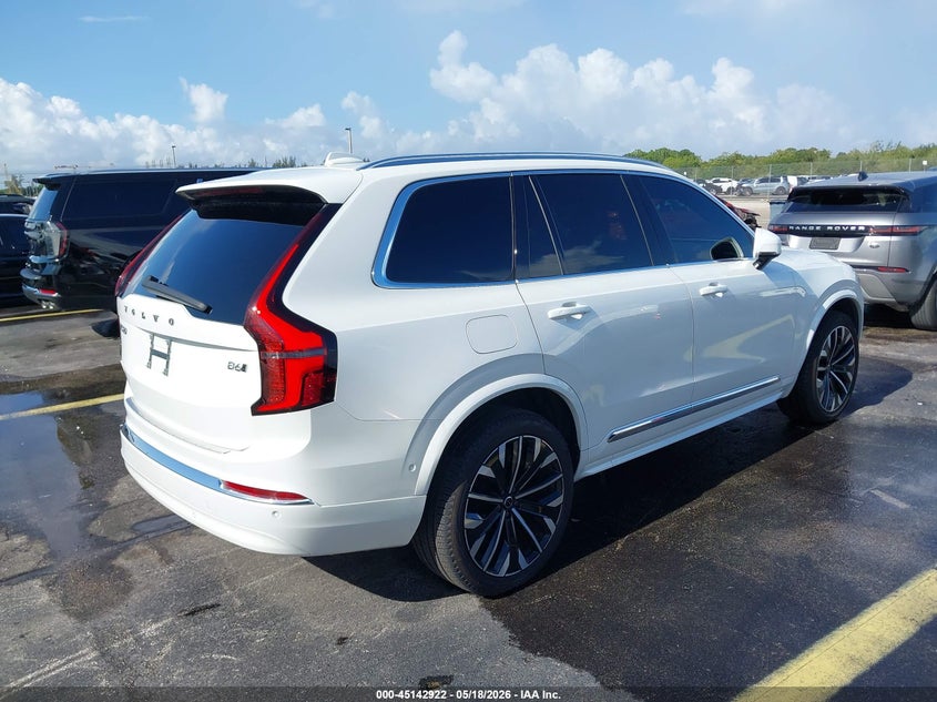 2025 Volvo Xc90 VIN YV4062PB5S1361655 IAAI salvage auction — LEFT REAR, Rebuildable (Florida), sold $31,150 on 2026-08-10 (photo 4)