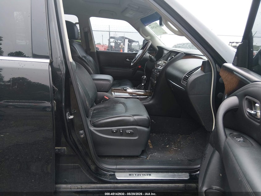 2013 Infiniti Qx56 VIN JN8AZ2ND7D9750146 IAAI salvage auction — RIGHT SIDE, Salvage (Mississippi), sold $2,175 on 2026-07-15 (photo 5)