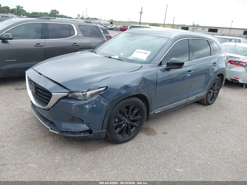 2021 Mazda Cx-9 VIN JM3TCADY9M0516669 IAAI salvage auction — LEFT FRONT, Salvage (Texas), sold $6,000 on 2026-08-01 (photo 2)