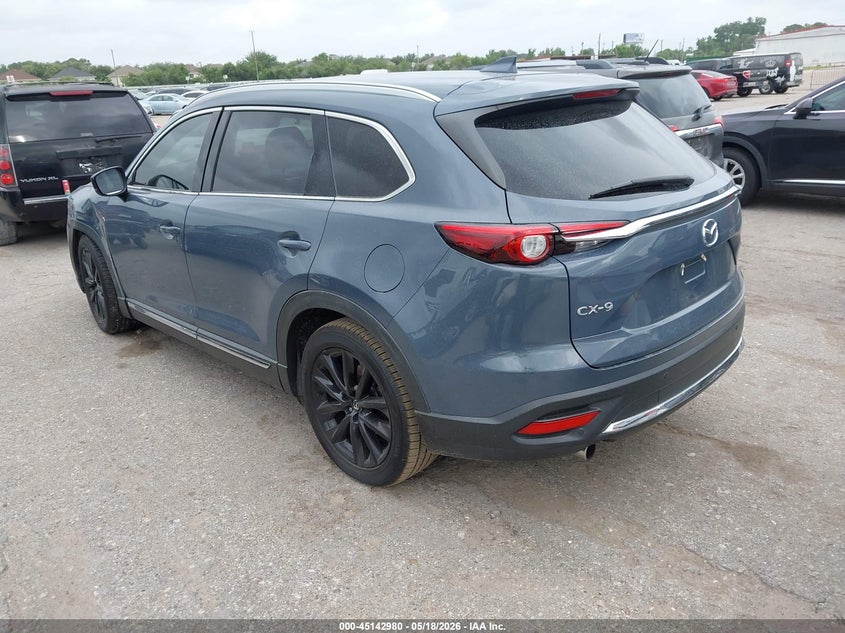 2021 Mazda Cx-9 VIN JM3TCADY9M0516669 IAAI salvage auction — LEFT FRONT, Salvage (Texas), sold $6,000 on 2026-08-01 (photo 3)