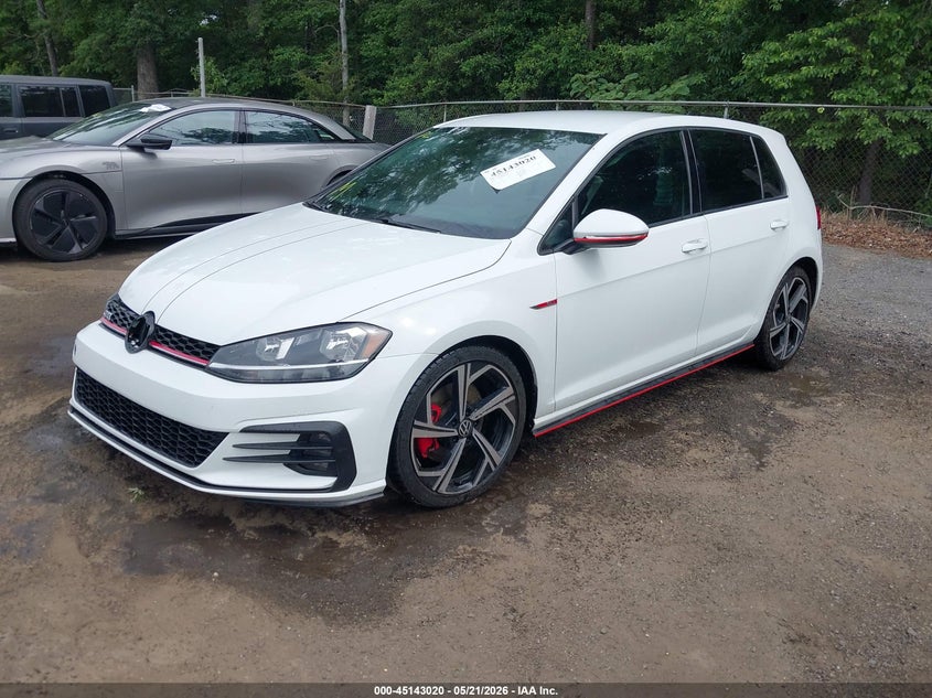 2018 Volkswagen Golf gti VIN 3VW447AU0JM293913 IAAI salvage auction — FRONT END, Salvage - Greater Than 75% (Maryland), sold $3,975 on 2026-07-08 (photo 2)