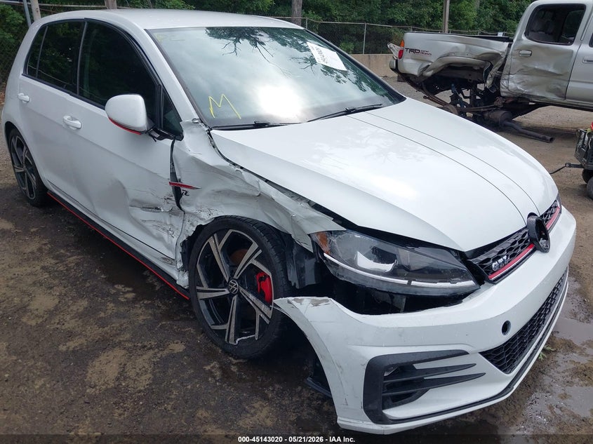 2018 Volkswagen Golf gti VIN 3VW447AU0JM293913 IAAI salvage auction — FRONT END, Salvage - Greater Than 75% (Maryland), sold $3,975 on 2026-07-08 (photo 6)