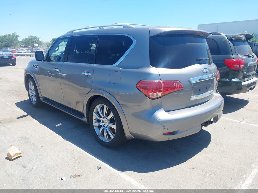 2012 Infiniti Qx56 VIN JN8AZ2NC3C9315131 IAAI salvage auction — NORMAL WEAR, Clear-Dealer Only (North Carolina), sold $1,050 on 2026-07-29 (photo 3)
