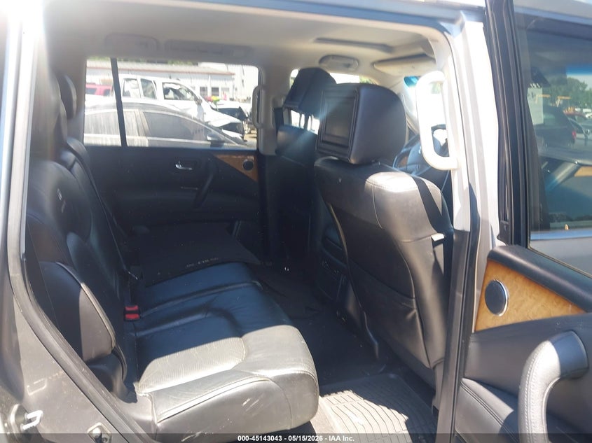 2012 Infiniti Qx56 VIN JN8AZ2NC3C9315131 IAAI salvage auction — NORMAL WEAR, Clear-Dealer Only (North Carolina), sold $1,050 on 2026-07-29 (photo 8)