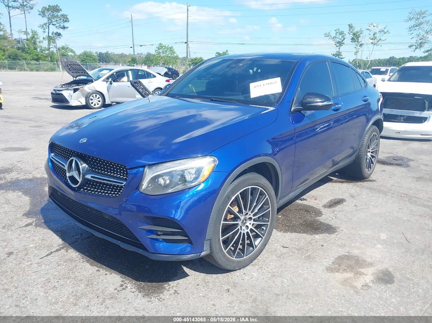 2018 Mercedes-benz Glc coupe VIN WDC0J4KB5JF347173 IAAI salvage auction — RIGHT REAR, Rebuildable (Florida), sold $12,650 on 2026-07-24 (photo 2)