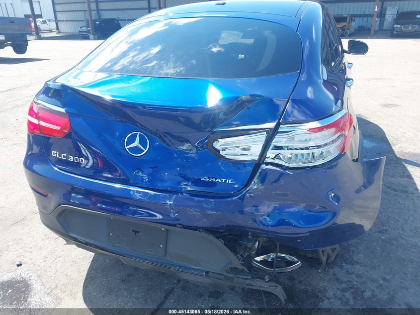 2018 Mercedes-benz Glc coupe VIN WDC0J4KB5JF347173 IAAI salvage auction — REAR END, Rebuildable (Florida), sold $10,500 on 2026-07-18 (photo 6)