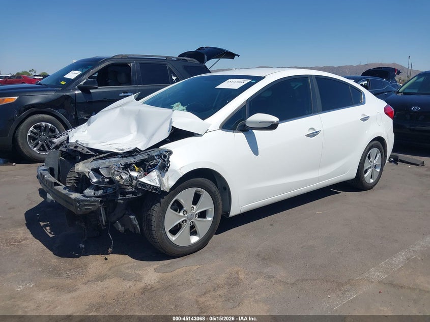 2015 Kia Forte VIN KNAFX4A86F5332583 IAAI salvage auction — THEFT, Salvage (Arizona), sold $200 on 2026-07-28 (photo 2)