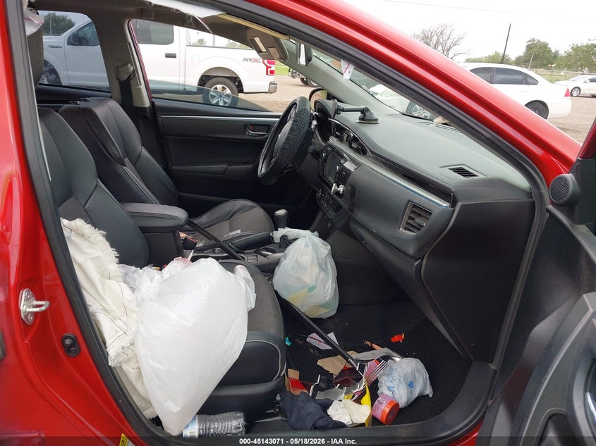 2016 Toyota Corolla VIN 5YFBURHE9GP397581 IAAI salvage auction — BIO HAZARD, Salvage (Texas), sold $2,050 on 2026-07-18 (photo 5)