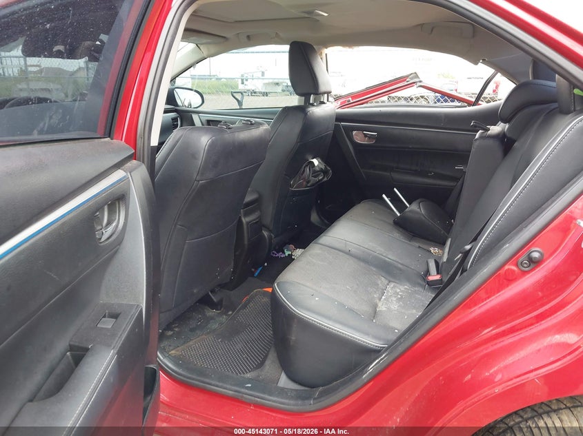 2016 Toyota Corolla VIN 5YFBURHE9GP397581 IAAI salvage auction — BIO HAZARD, Salvage (Texas), sold $2,050 on 2026-07-18 (photo 8)