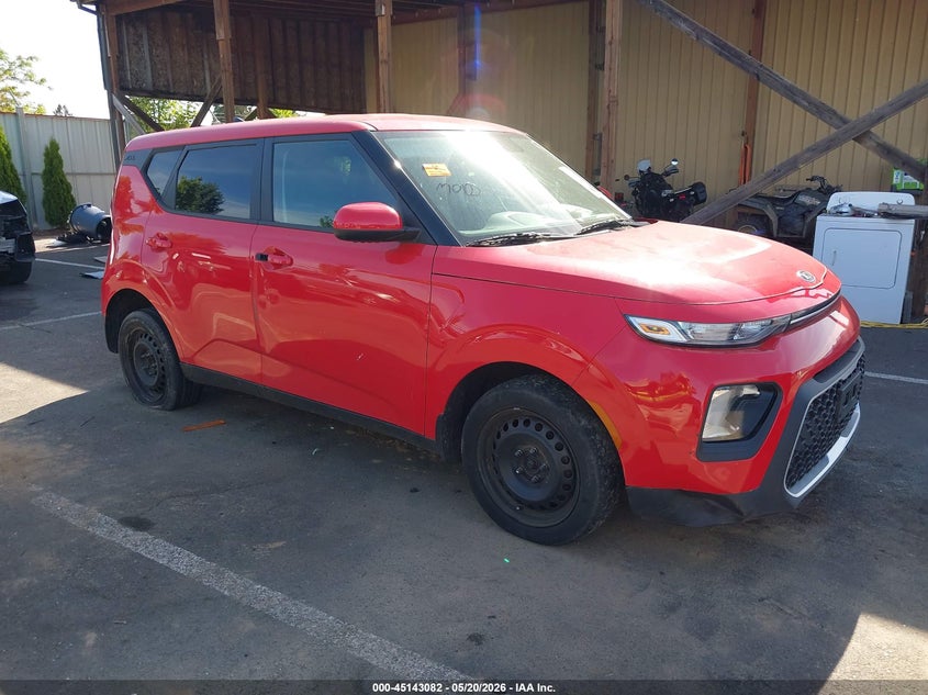 2021 Kia Soul VIN KNDJ23AU5M7767406 IAAI salvage auction — RIGHT SIDE, Salvage (Oregon), sold $975 on 2026-07-28 (photo 1)
