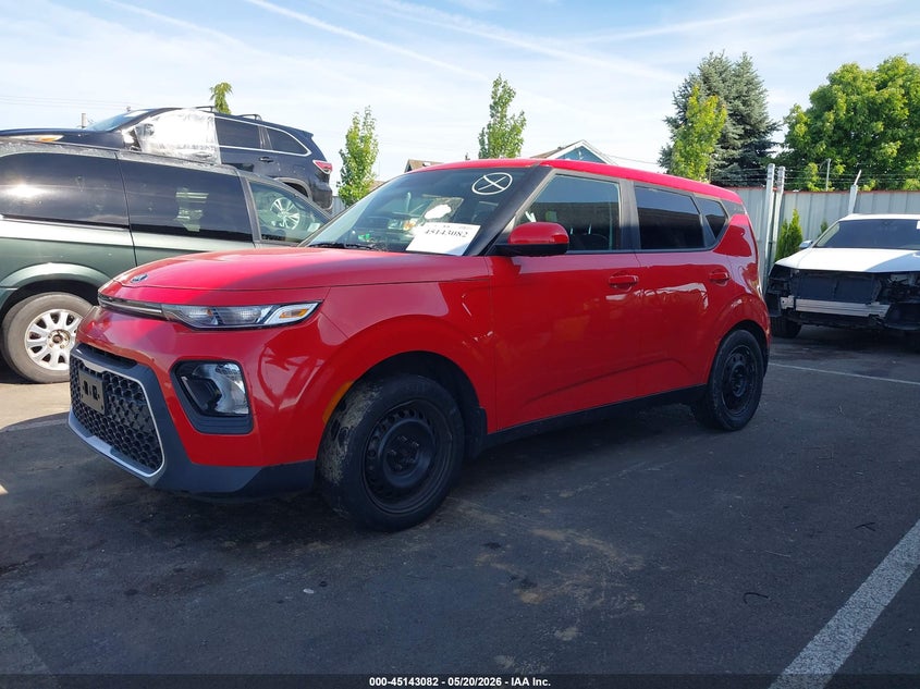 2021 Kia Soul VIN KNDJ23AU5M7767406 IAAI salvage auction — RIGHT SIDE, Salvage (Oregon), sold $975 on 2026-07-28 (photo 2)