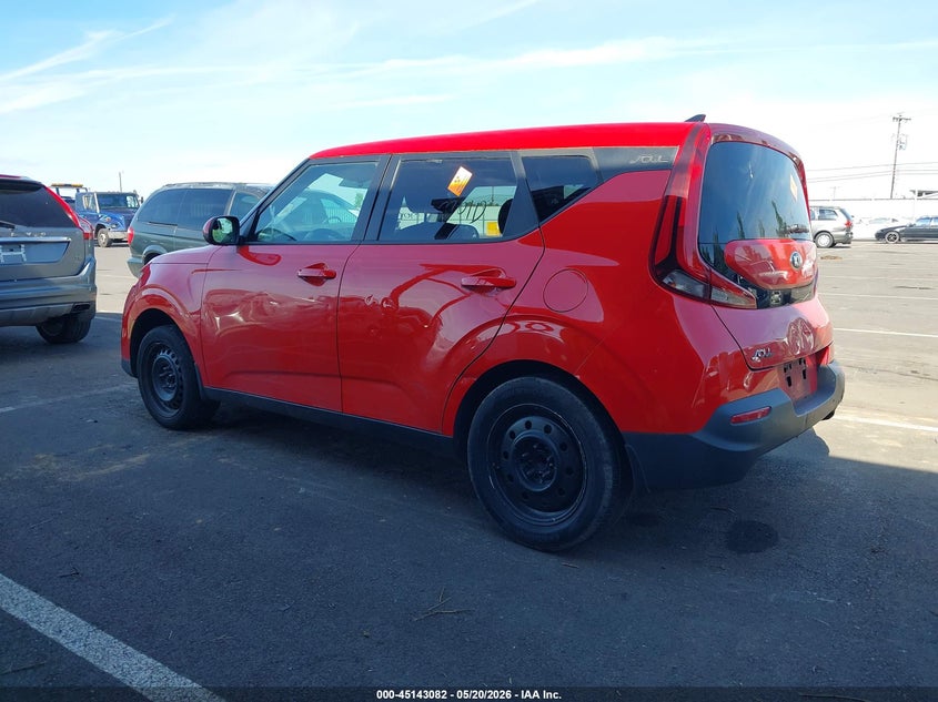 2021 Kia Soul VIN KNDJ23AU5M7767406 IAAI salvage auction — RIGHT SIDE, Salvage (Oregon), sold $975 on 2026-07-28 (photo 3)