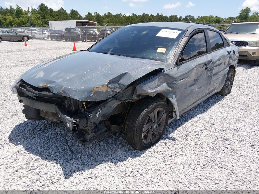 2022 Hyundai Elantra VIN KMHLM4AG6NU291376 IAAI salvage auction — LEFT SIDE, Salvage Title, sold $1,500 on 2026-07-30 (photo 2)