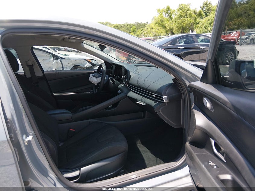 2022 Hyundai Elantra VIN KMHLM4AG6NU291376 IAAI salvage auction — LEFT SIDE, Salvage Title, sold $1,500 on 2026-07-30 (photo 5)