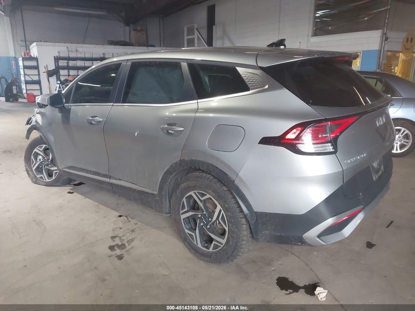 2024 Kia Sportage VIN KNDPU3DF2R7252811 IAAI salvage auction — FRONT END, Salvage (New Jersey), sold $3,950 on 2026-07-29 (photo 3)