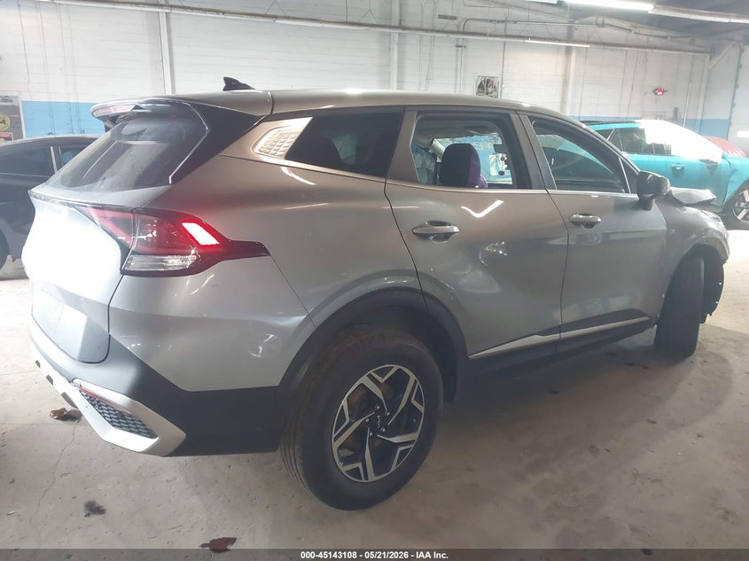 2024 Kia Sportage VIN KNDPU3DF2R7252811 IAAI salvage auction — FRONT END, Salvage (New Jersey), sold $3,950 on 2026-07-29 (photo 4)