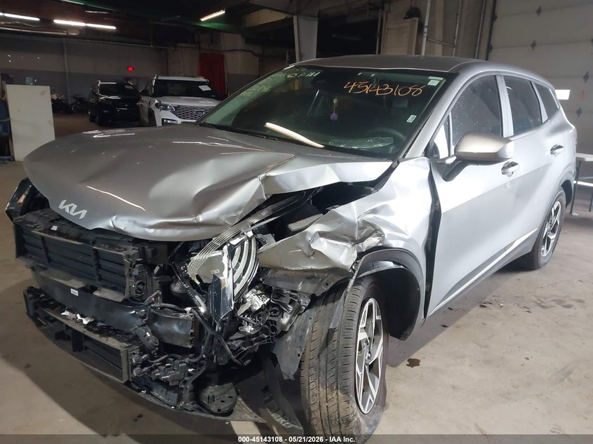2024 Kia Sportage VIN KNDPU3DF2R7252811 IAAI salvage auction — FRONT END, Salvage (New Jersey), sold $3,950 on 2026-07-29 (photo 6)
