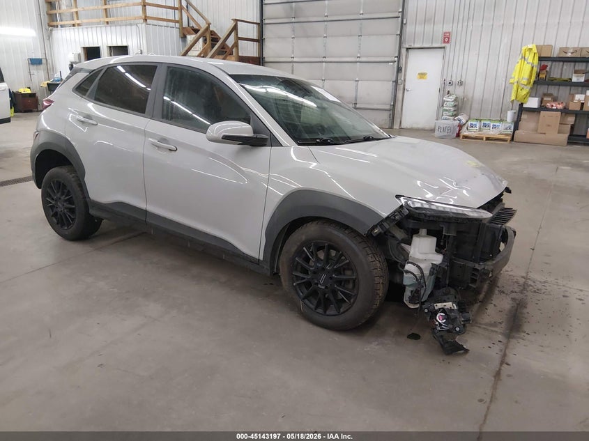 2022 Hyundai Kona VIN KM8K2CAB2NU754470 IAAI salvage auction — FRONT END, Salvage (Minnesota), sold $1,800 on 2026-07-14 (photo 1)
