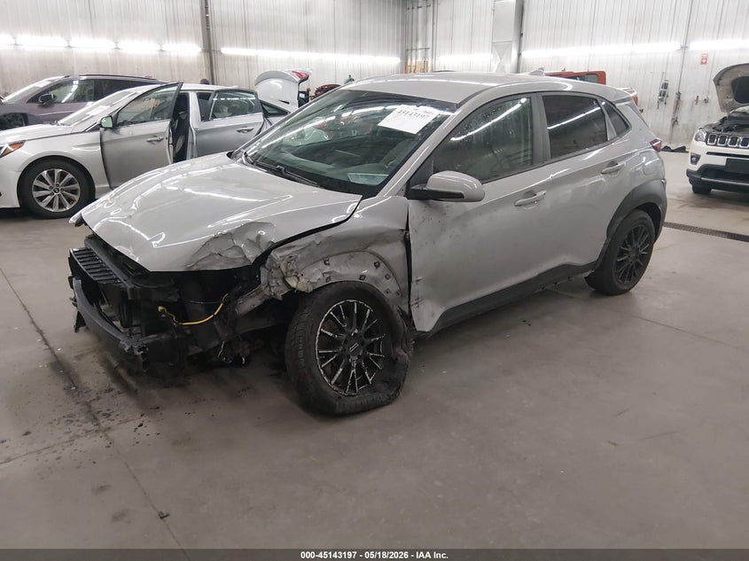 2022 Hyundai Kona VIN KM8K2CAB2NU754470 IAAI salvage auction — FRONT END, Salvage (Minnesota), sold $1,800 on 2026-07-14 (photo 2)