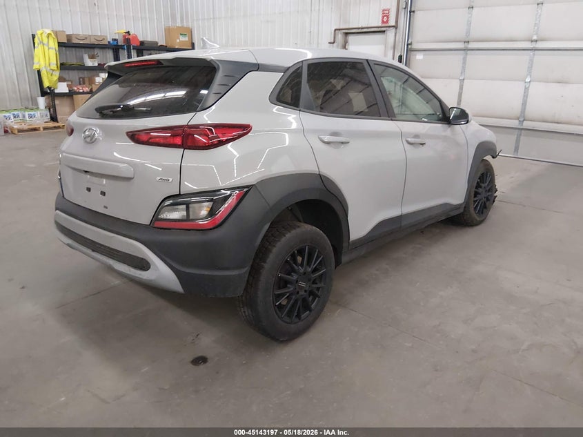 2022 Hyundai Kona VIN KM8K2CAB2NU754470 IAAI salvage auction — FRONT END, Salvage (Minnesota), sold $1,800 on 2026-07-14 (photo 4)