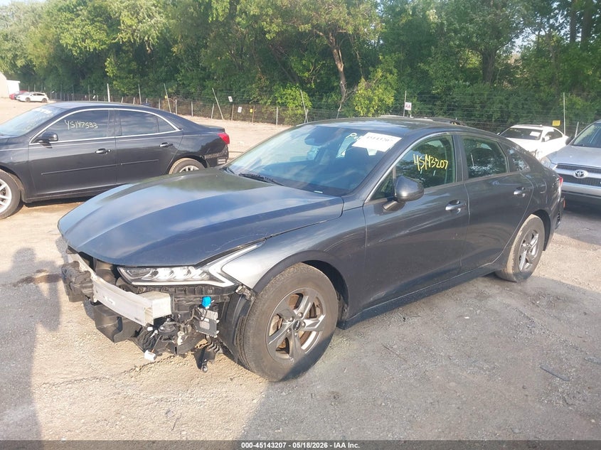 2022 Kia K5 VIN 5XXG14J28NG146218 IAAI salvage auction — FRONT END, Salvage (Indiana), sold $2,950 on 2026-07-09 (photo 2)