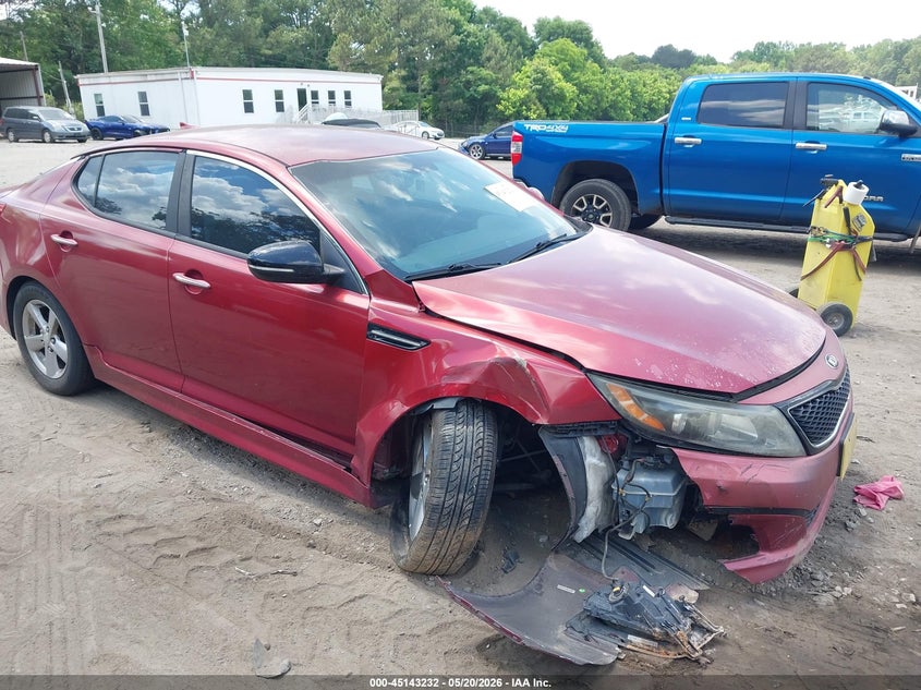 2015 Kia Optima VIN 5XXGM4A75FG441166 IAAI salvage auction — RIGHT SIDE, Salvage (Georgia), sold $450 on 2026-07-17 (photo 1)