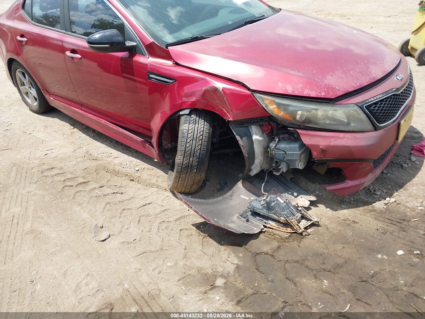 2015 Kia Optima VIN 5XXGM4A75FG441166 IAAI salvage auction — RIGHT SIDE, Salvage (Georgia), sold $450 on 2026-07-17 (photo 6)