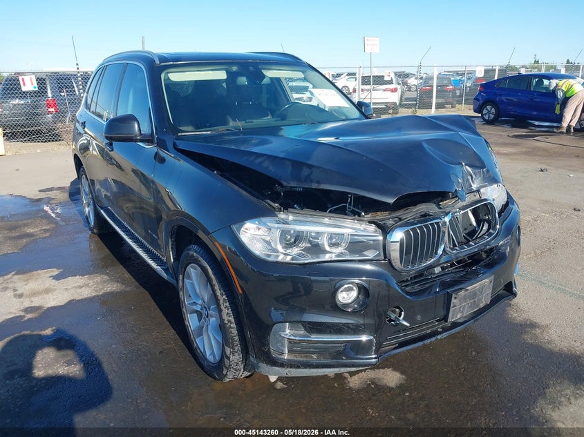 2014 BMW X5 VIN 5UXKR0C56E0C25036 IAAI salvage auction — FRONT END, Salvage (California), sold $1,350 on 2026-07-22 (photo 1)