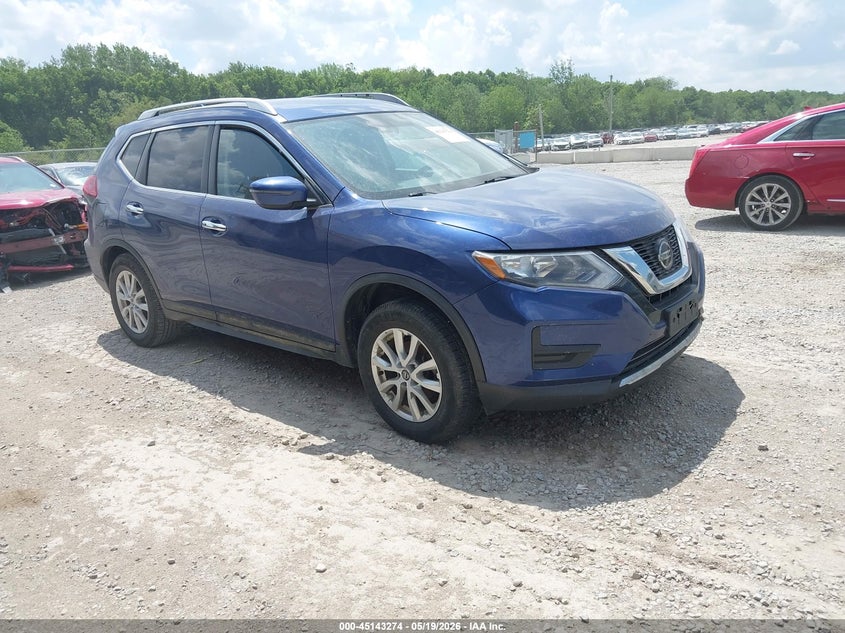 2019 Nissan Rogue VIN KNMAT2MV2KP509854 IAAI salvage auction — LEFT REAR, Salvage (Ohio), sold $975 on 2026-07-08 (photo 1)