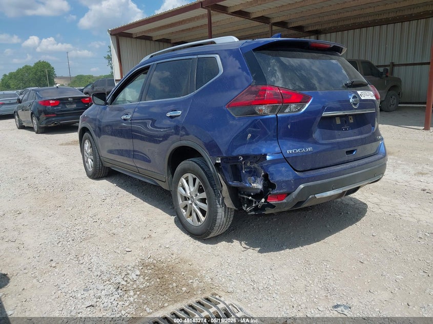 2019 Nissan Rogue VIN KNMAT2MV2KP509854 IAAI salvage auction — LEFT REAR, Salvage (Ohio), sold $975 on 2026-07-08 (photo 3)