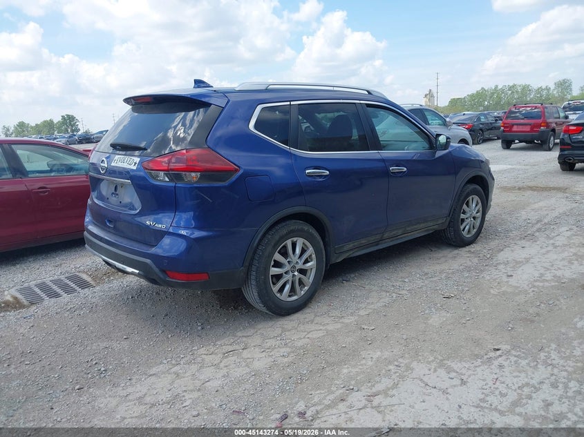 2019 Nissan Rogue VIN KNMAT2MV2KP509854 IAAI salvage auction — LEFT REAR, Salvage (Ohio), sold $975 on 2026-07-08 (photo 4)