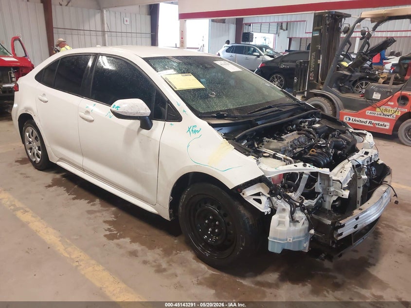 2020 Toyota Corolla VIN 5YFEPRAE3LP104850 IAAI salvage auction — FRONT END, Original (Texas), sold $3,350 on 2026-08-02 (photo 1)