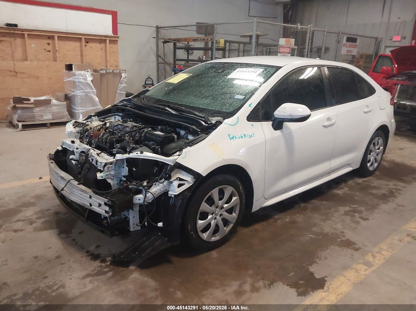 2020 Toyota Corolla VIN 5YFEPRAE3LP104850 IAAI salvage auction — FRONT END, Original (Texas), sold $3,350 on 2026-08-02 (photo 2)