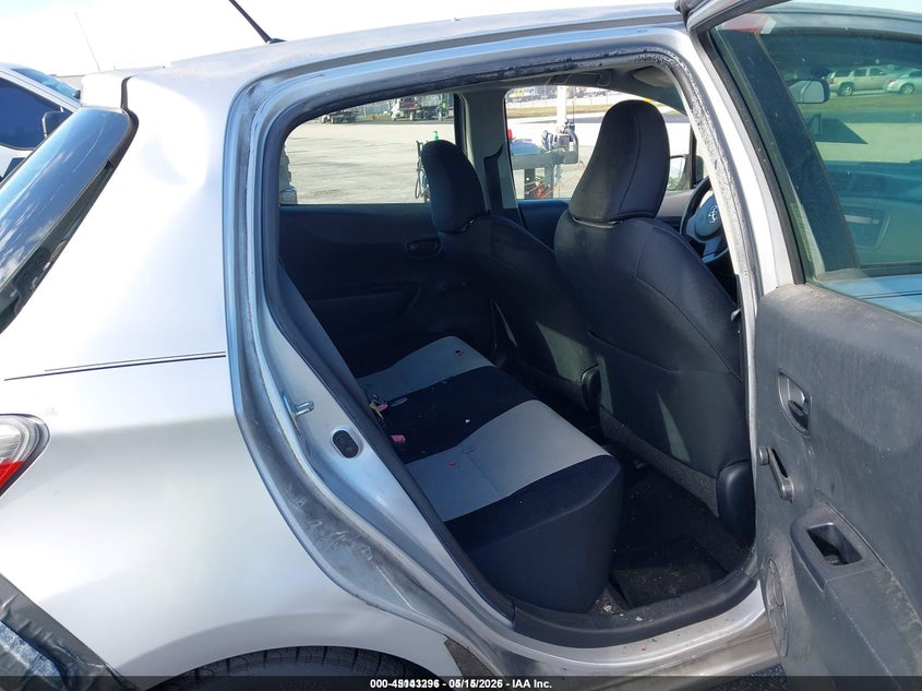 2012 Toyota Yaris VIN JTDKTUD31CD528249 IAAI salvage auction — FRONT & REAR, Salvage Title, sold $600 on 2026-07-30 (photo 8)