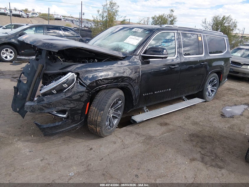 2024 Jeep Grand Wagoneer VIN 1C4SJSEP6RS110088 IAAI salvage auction — FRONT END, Enterprise Vehicles Clear Only (Pennsylvania), sold $16,000 on 2026-09-09 (photo 2)