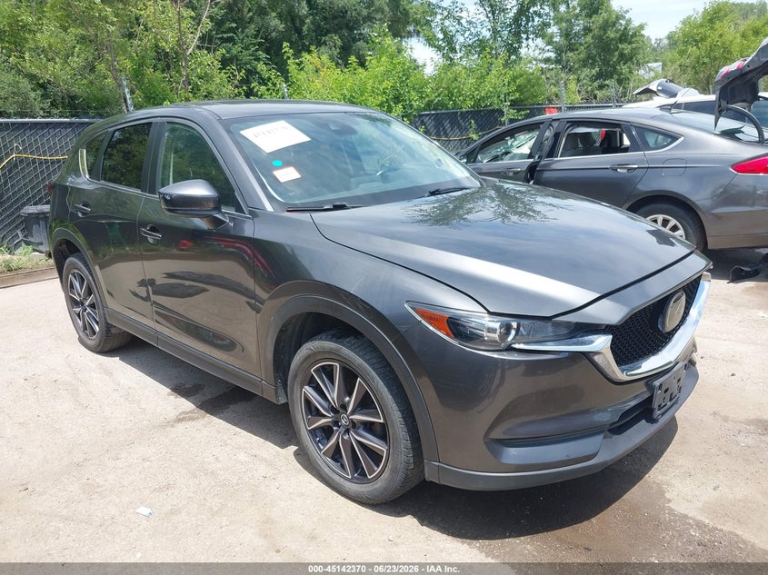2018 Mazda Cx-5 VIN JM3KFBCM2J0387080 IAAI salvage auction — REAR END, Salvage (Kansas), sold $5,900 on 2026-07-29 (photo 1)