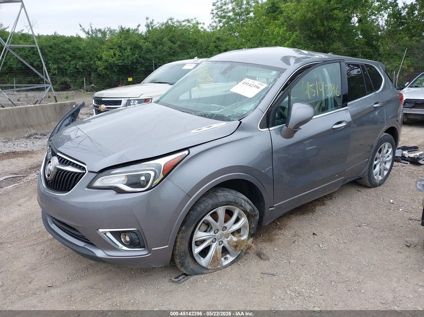 2019 Buick Envision VIN LRBFX1SA8KD041388 IAAI salvage auction — FRONT & REAR, Salvage (Indiana), sold $50 on 2026-07-15 (photo 2)