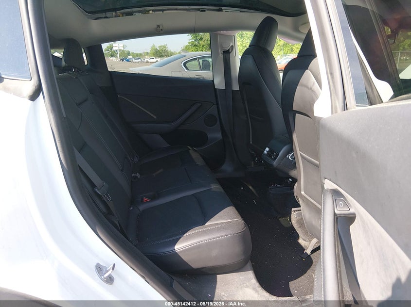 2023 Tesla Model y VIN 7SAYGDEE3PF686365 IAAI salvage auction — LEFT FRONT, Salvage (New Jersey), sold $11,100 on 2026-07-23 (photo 8)