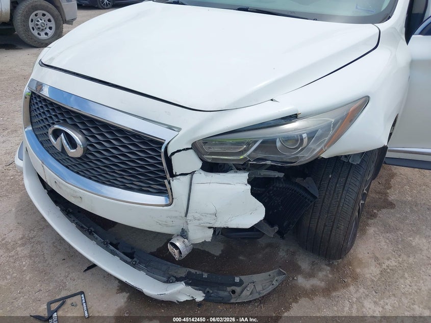 2016 Infiniti Qx60 VIN 5N1AL0MNXGC519286 IAAI salvage auction — LEFT FRONT, Salvage Title, sold $1,475 on 2026-07-22 (photo 6)