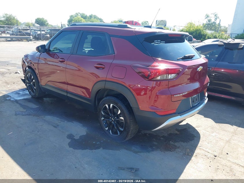2023 Chevrolet Trailblazer VIN KL79MPS22PB024377 IAAI salvage auction — LEFT FRONT, Salvage (North Carolina), sold $3,200 on 2026-07-26 (photo 3)