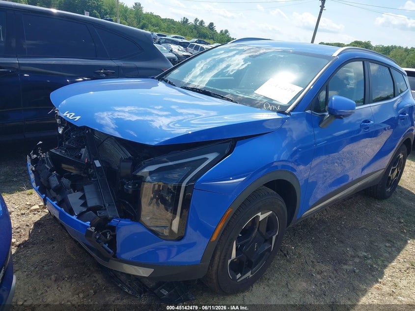 2026 Kia Sportage VIN 5XYK3CDF1TG353359 IAAI salvage auction — ENGINE DAMAGE, Salvage (Massachusetts), sold $7,000 on 2026-07-21 (photo 2)