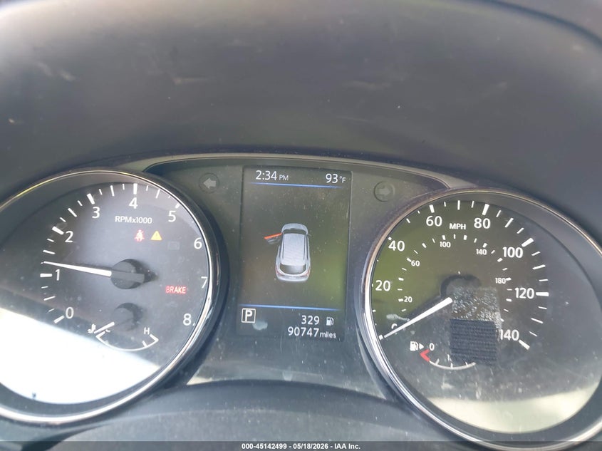 2019 Nissan Rogue VIN JN1BJ1CP2KW527660 IAAI salvage auction — FRONT END, Salvage (North Carolina), sold $2,150 on 2026-07-27 (photo 7)