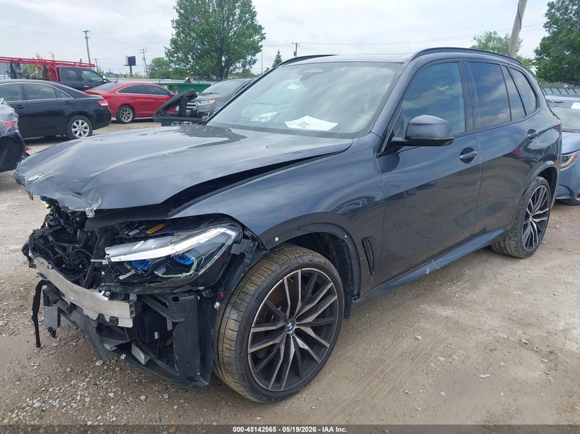 2020 BMW X5 VIN 5UXJU4C04L9D34285 IAAI salvage auction — FRONT END, Salvage (Illinois), sold $16,000 on 2026-07-21 (photo 2)