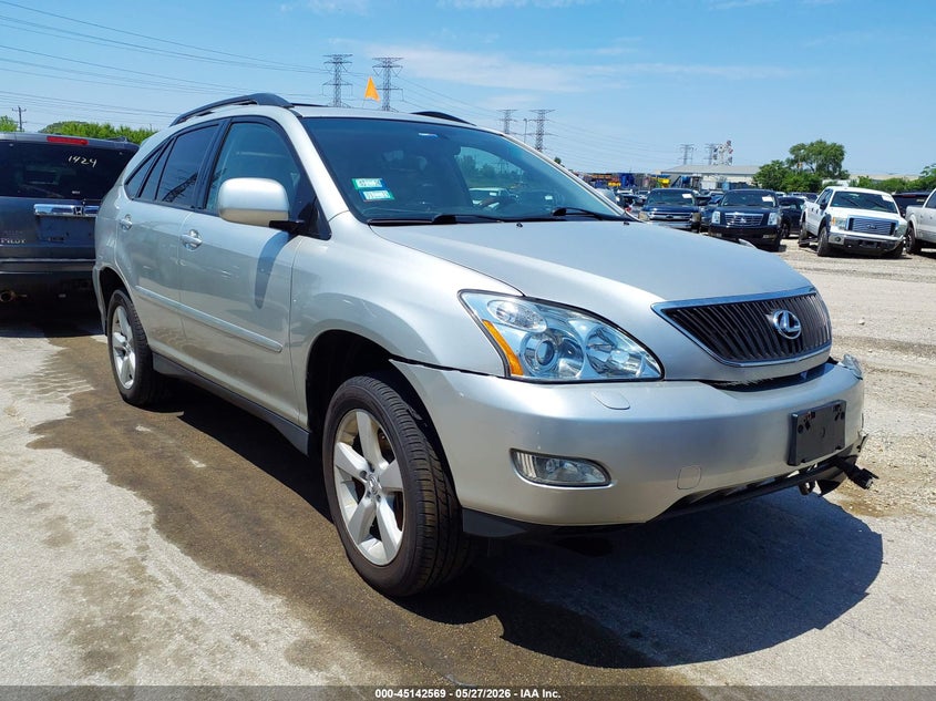2004 Lexus Rx 330 VIN JTJHA31U540013820 IAAI salvage auction — LEFT FRONT, Salvage (Illinois), sold $1,250 on 2026-07-06 (photo 1)
